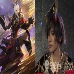 一个唱歌一个代言 陈奕天鹿晗COS王者荣耀动漫人物谁更精彩