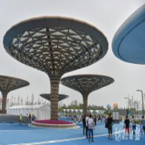 河北省第二届园博会准备就绪